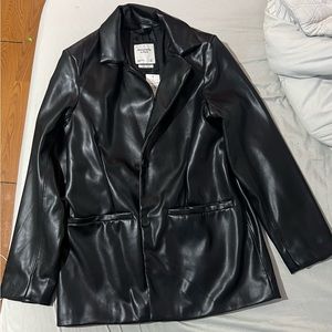 Abercrombie and Fitch Leather Jacket